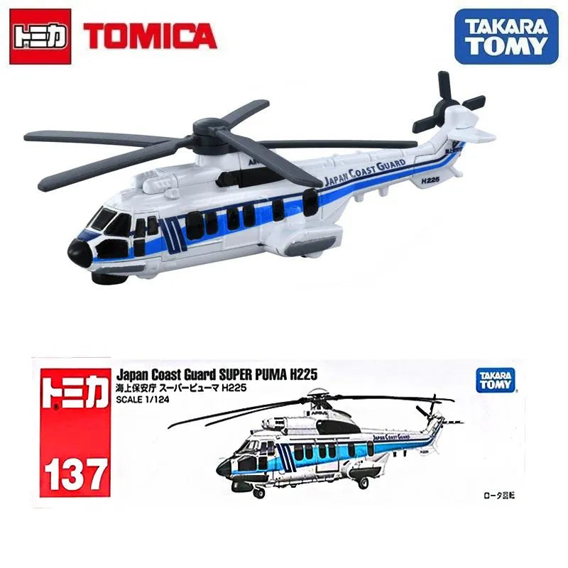 Tomy Takara Japan Coast Guard Super Puma H225 White, Blue 137