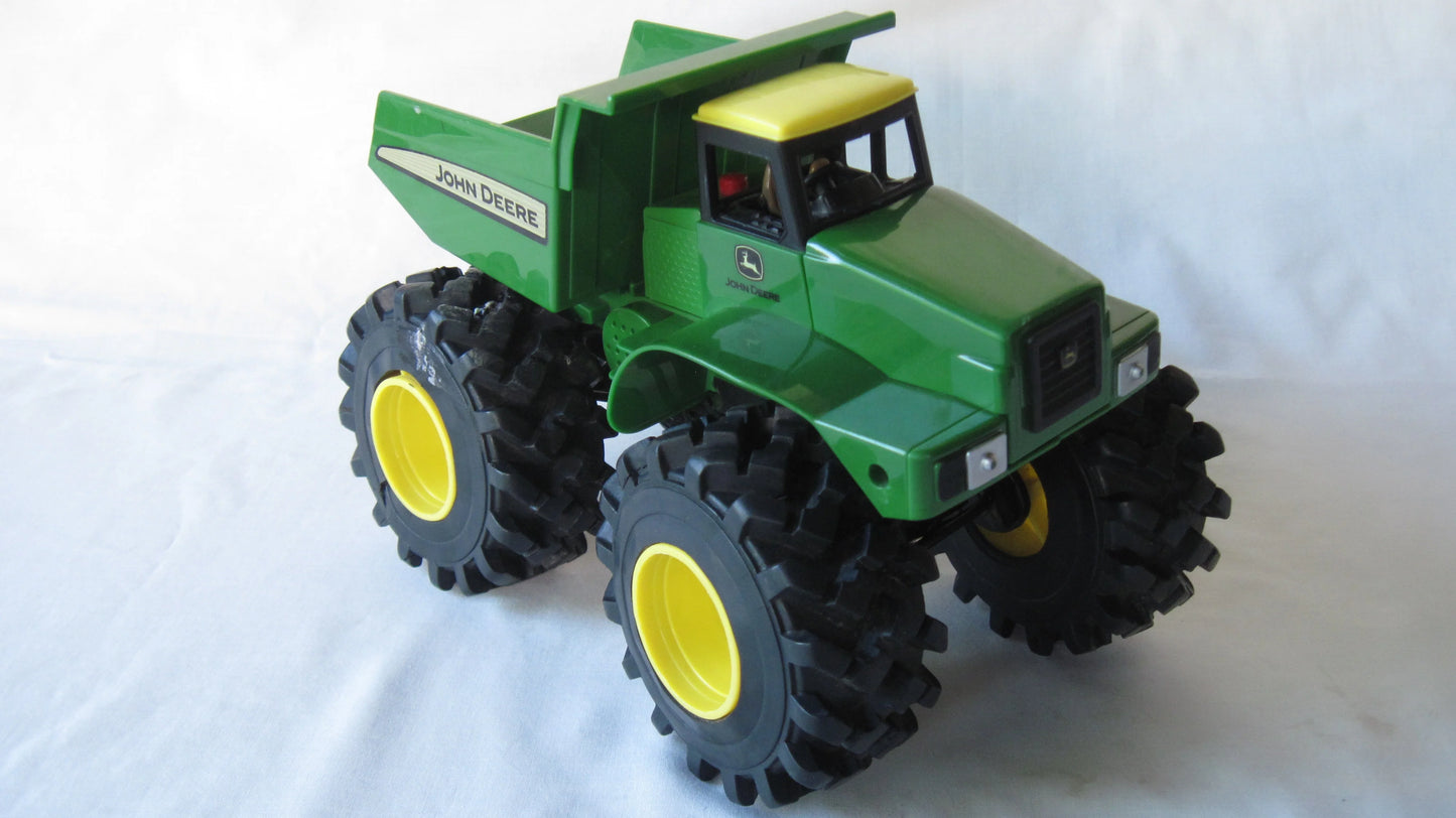ERTL John Deere Monster Treads Dump Truck Green