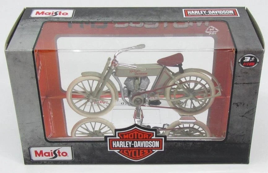 Maisto Harley-Davidson Twin 5D V-Twin 1909 Grey HD Custom
