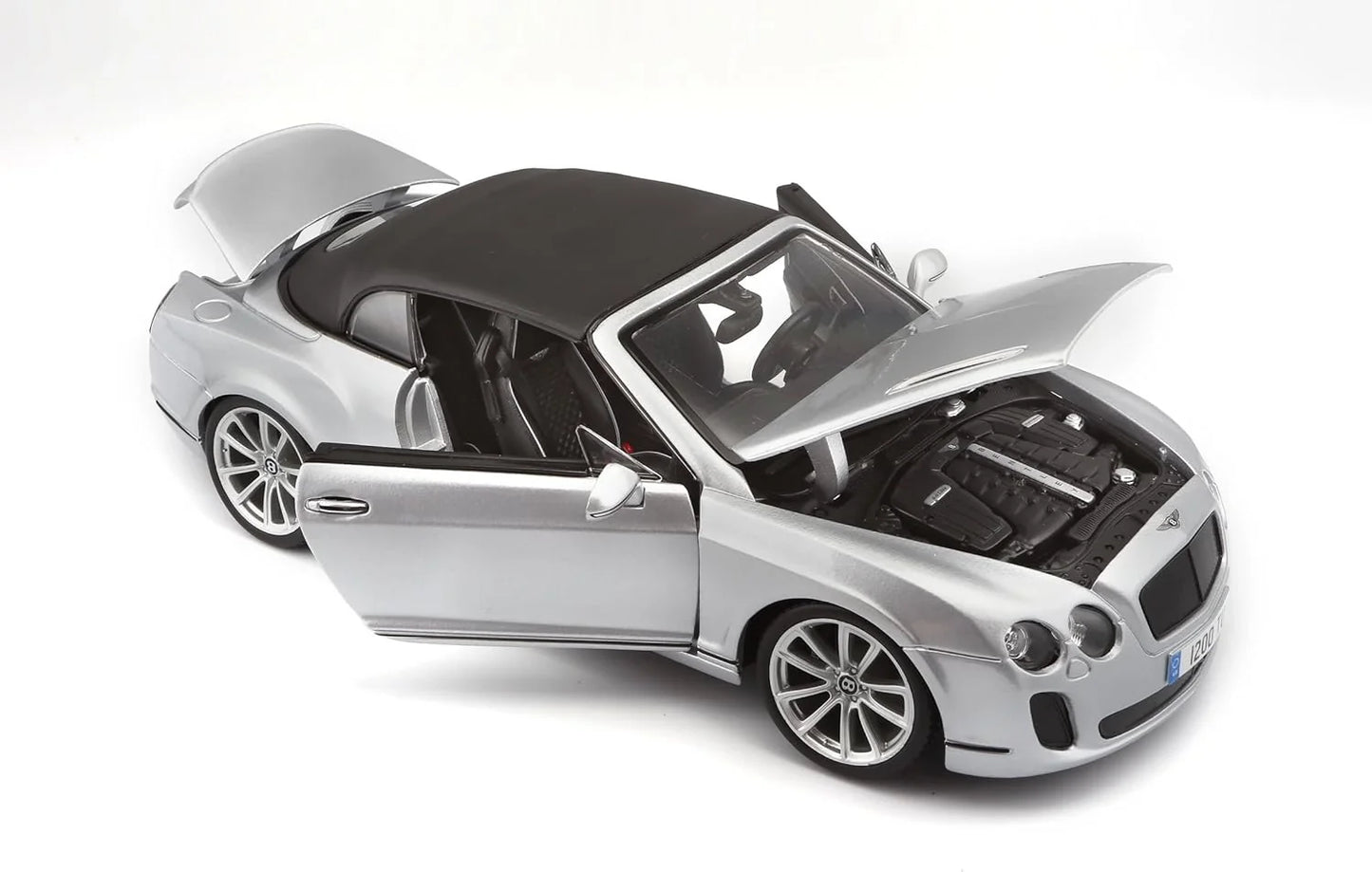 Bburago Bentley Supersports Convertible Grey