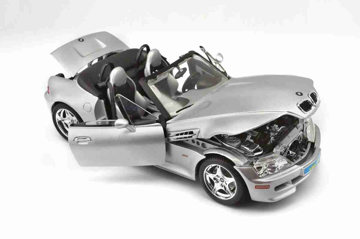 Bburago BMW M Roadster Silver