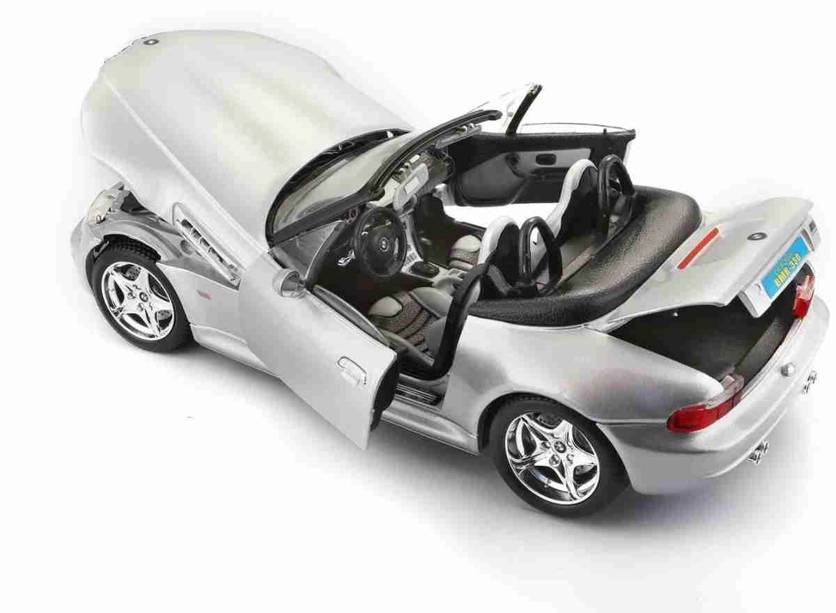 Bburago BMW M Roadster Silver