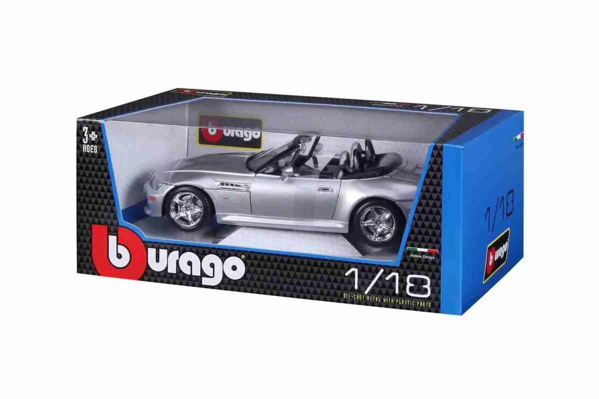Bburago BMW M Roadster Silver