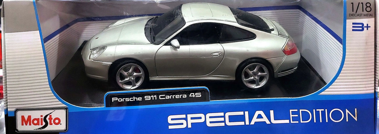 Maisto Special Edition Porsche 911 Carrera 4S Gold