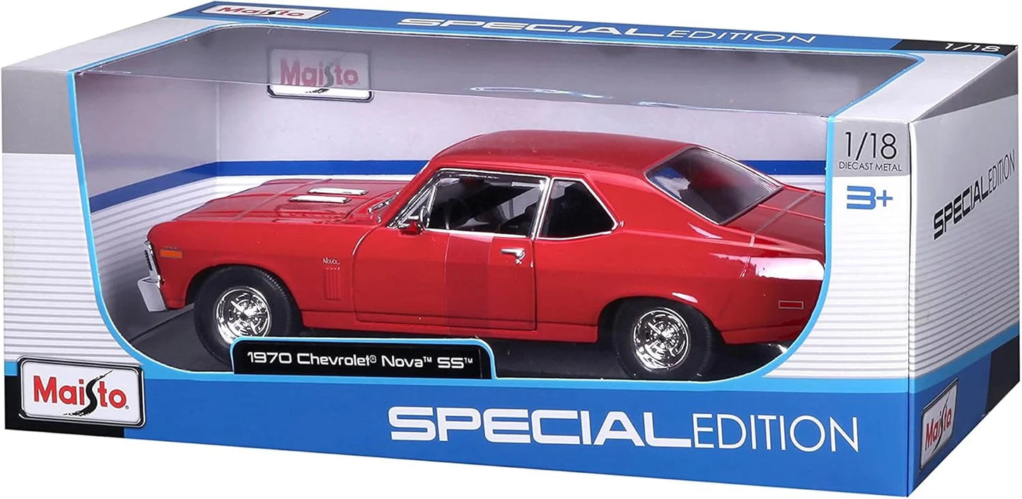 Maisto Special Edition Chevrolet Nova SS 1970 Red
