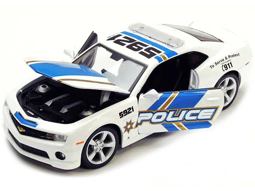 Maisto Special Edition Chevrolet Camaro SS White Police Edition