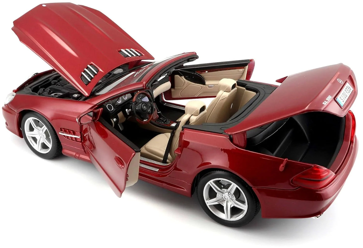 Maisto Special Edition Mercedes-Benz SL 550 Red
