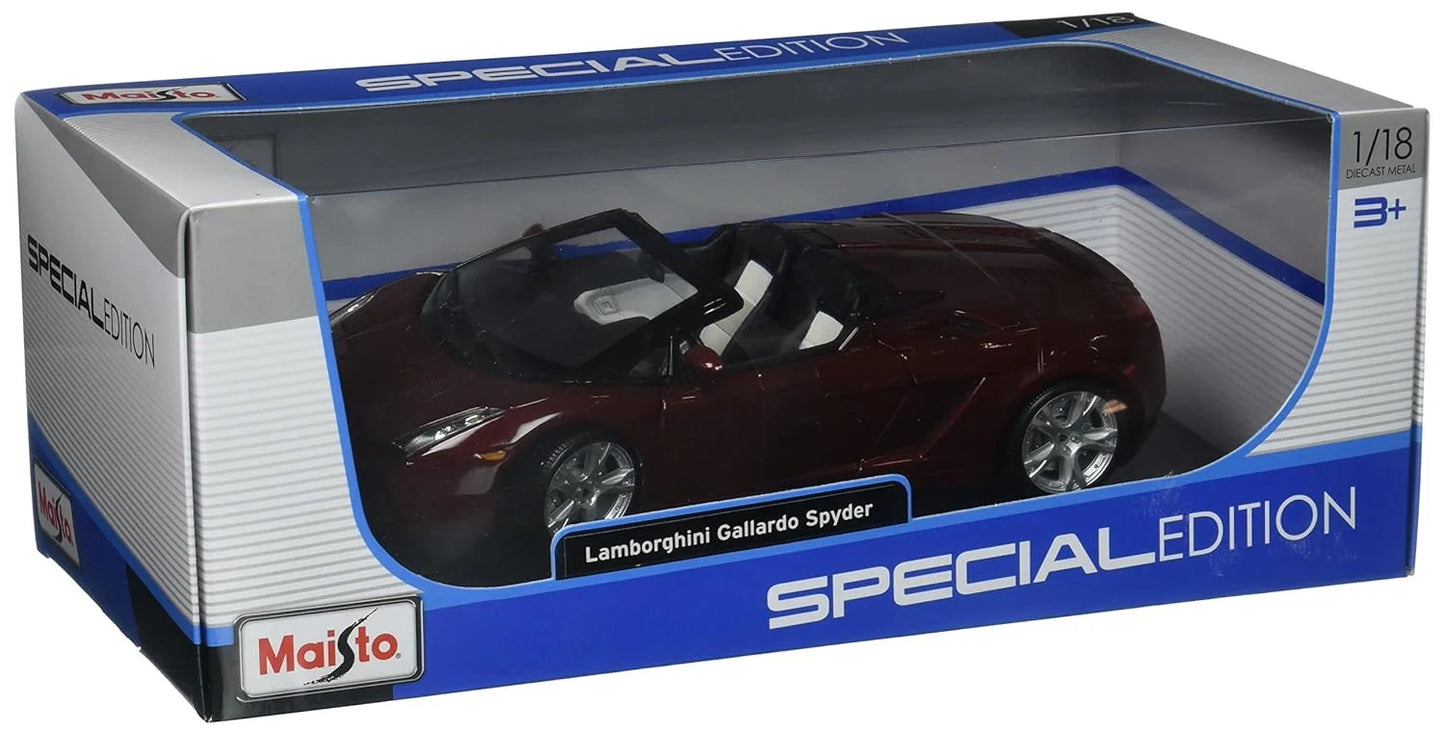 Maisto Special Edition Lamborghini Gallardo Spyder Maroon