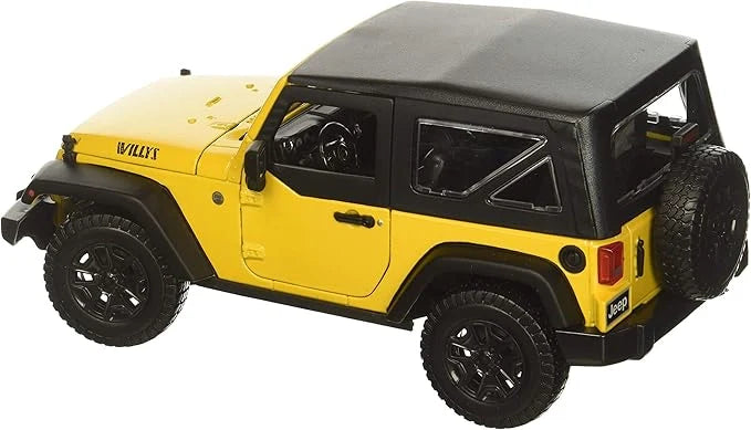 Maisto Special Edition Jeep Wrangler 2014 Yellow