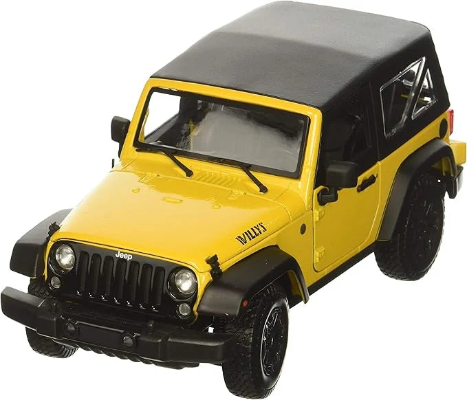 Maisto Special Edition Jeep Wrangler 2014 Yellow