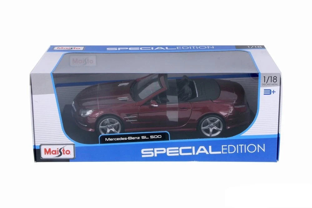 Maisto Special Edition Mercedes-Benz SL500 Maroon