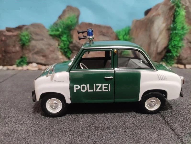 Maisto Special Edition Revel Steif Sherif Goggomobil T250 White Green Polizei