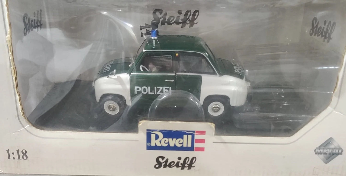 Maisto Special Edition Revel Steif Sherif Goggomobil T250 White Green Polizei