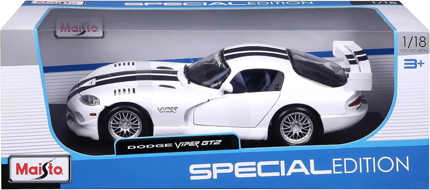 Maisto Special Edition Dodge Viper GT2 White