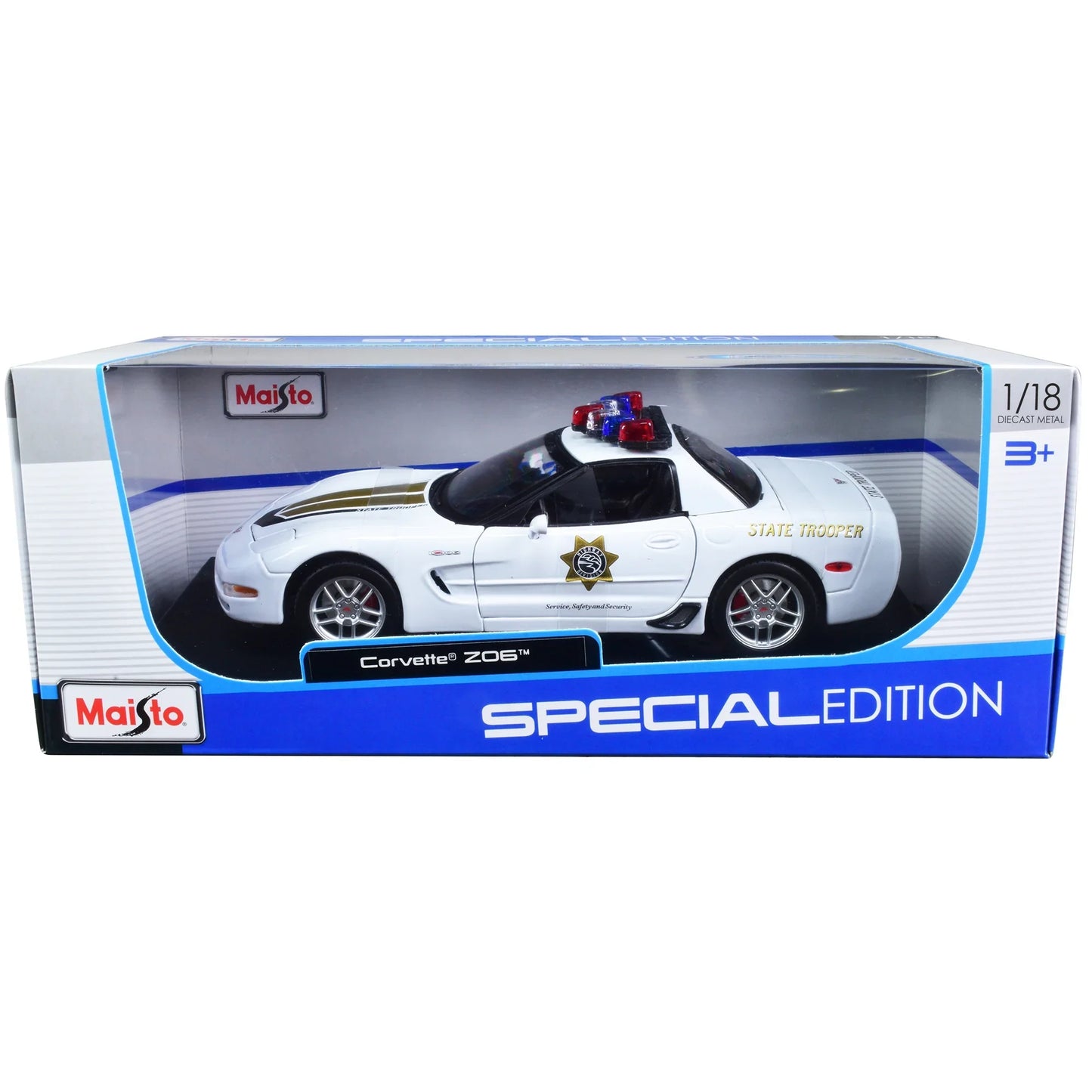 Maisto Special Edition Corvette Z06 White