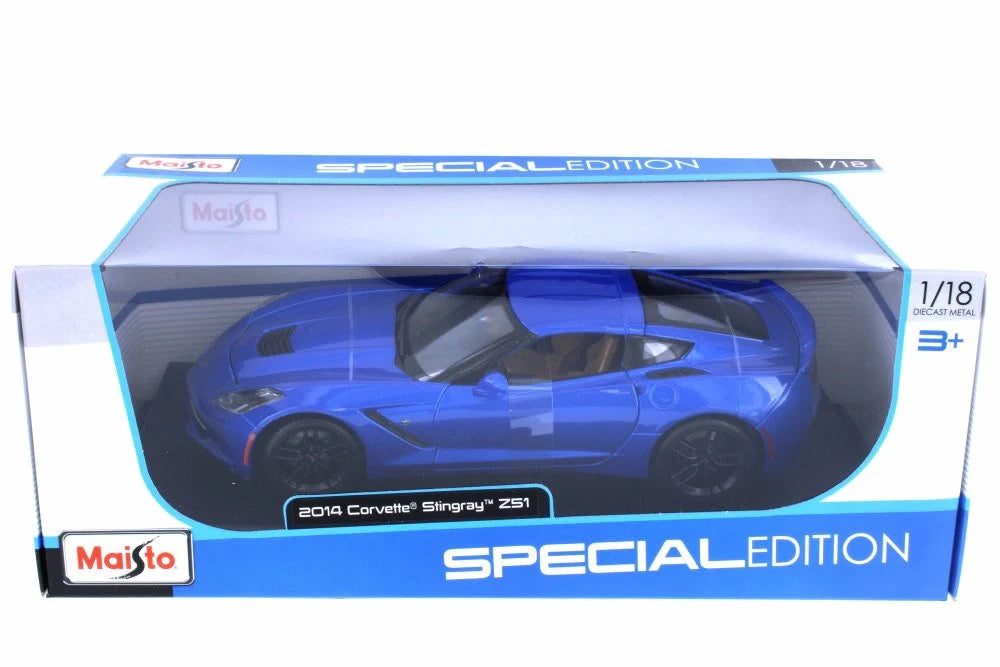 Maisto Special Edition Corvette Stingray Z51 2015 Blue