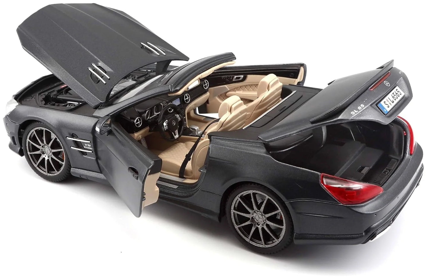 Maisto Premiere Edition Mercedes-Benz SL 65 AMG Grey