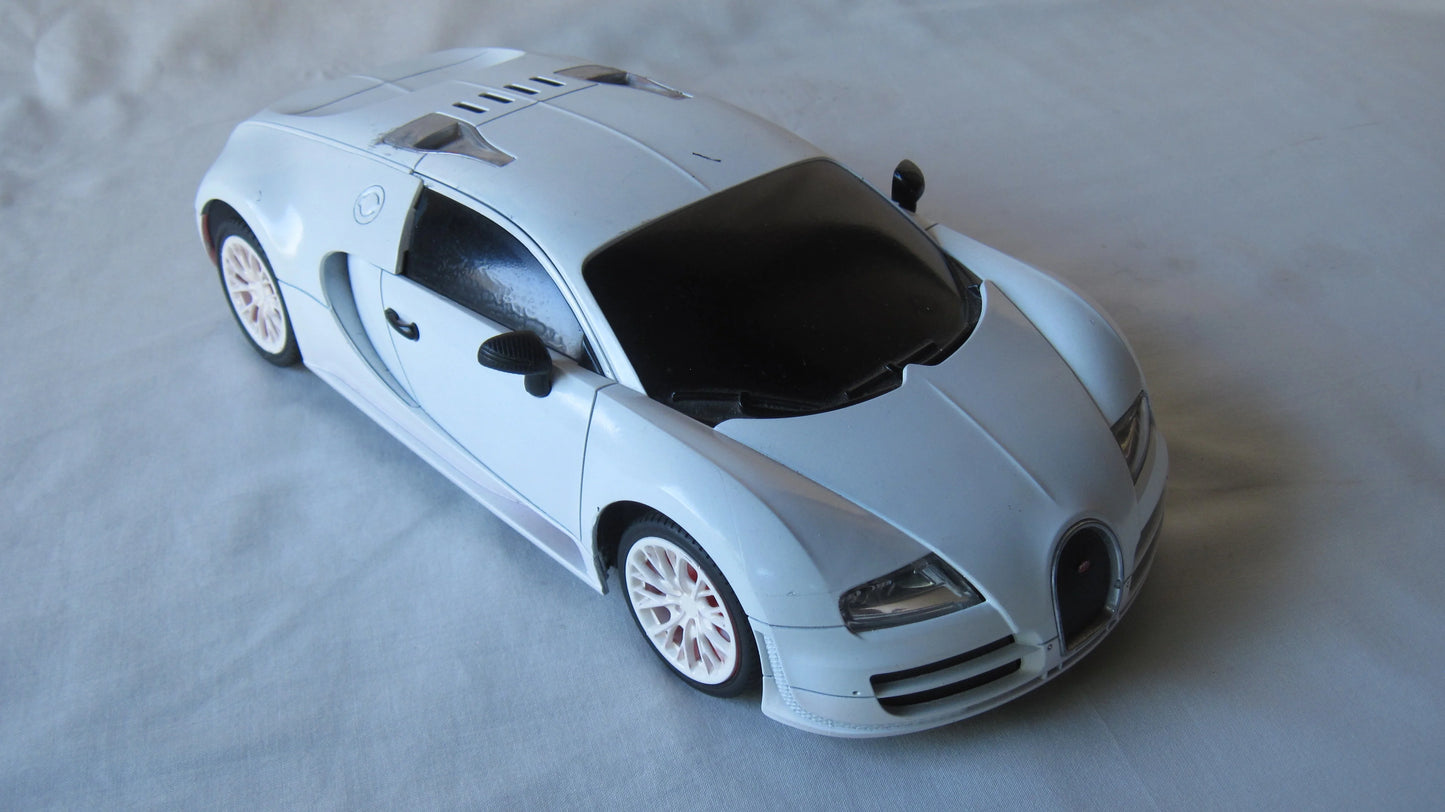 China Bugatti RC Toy car White