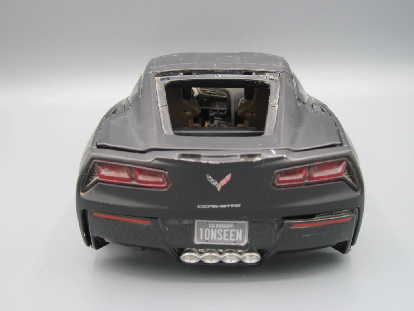 Maisto Special Edition Chevrolet Corvette Stingray 2014 Black Police Edition