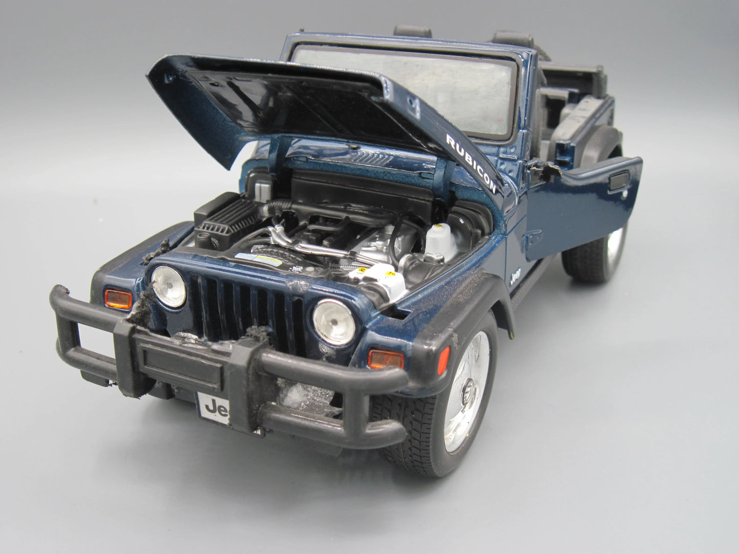 Maisto Special Edition Jeep Wrangler Rubicon 2019 Blue