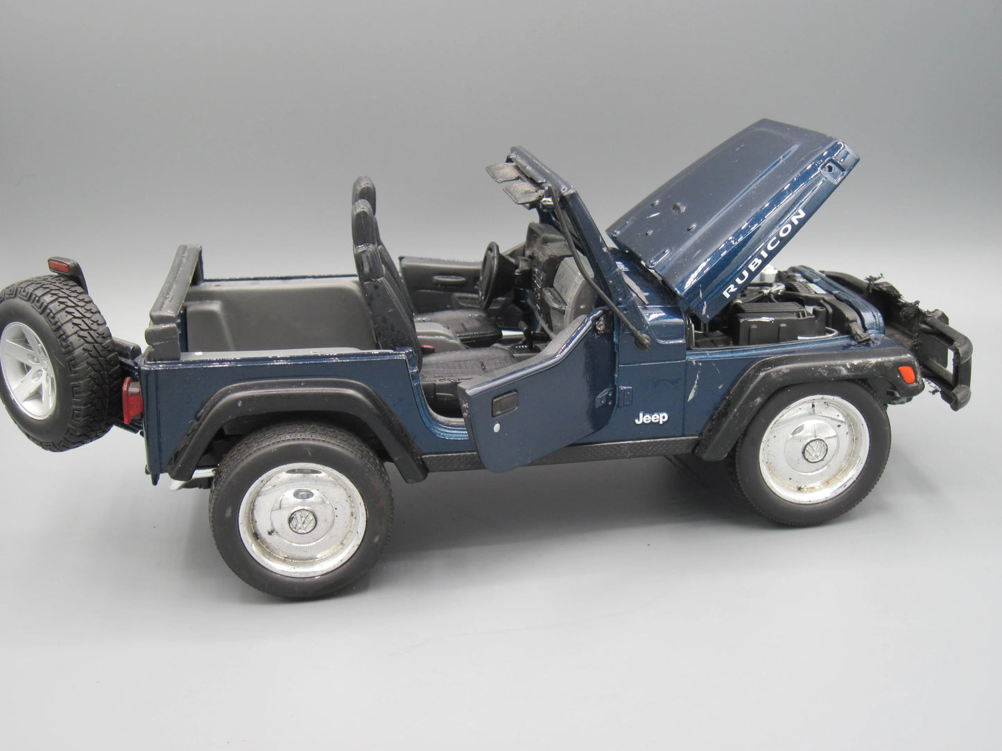 Maisto Special Edition Jeep Wrangler Rubicon 2019 Blue