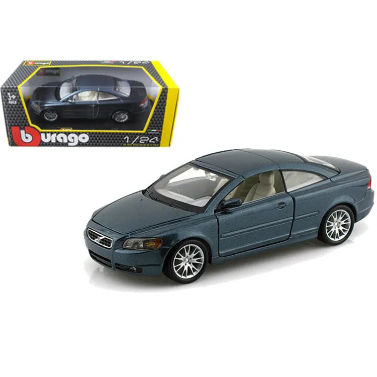 Bburago Volvo C70 Coupe Grey