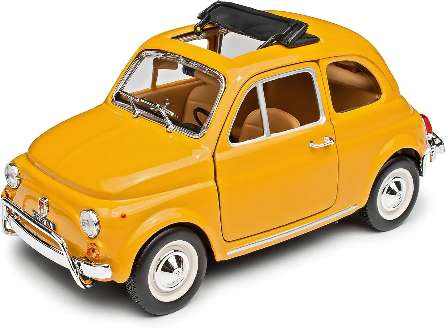 Bburago Fiat 500 L Yellow