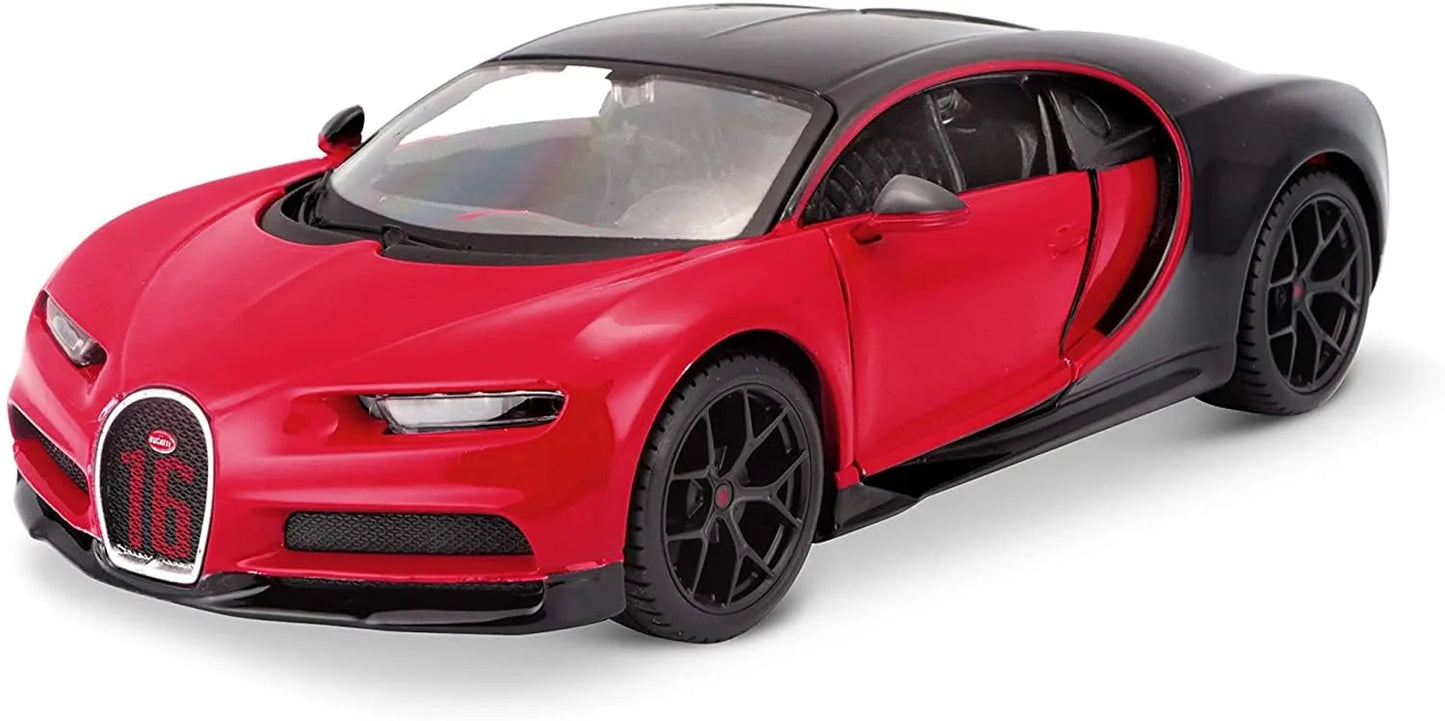 Maisto Special Edition Bugatti Chiron Sport Red, Black