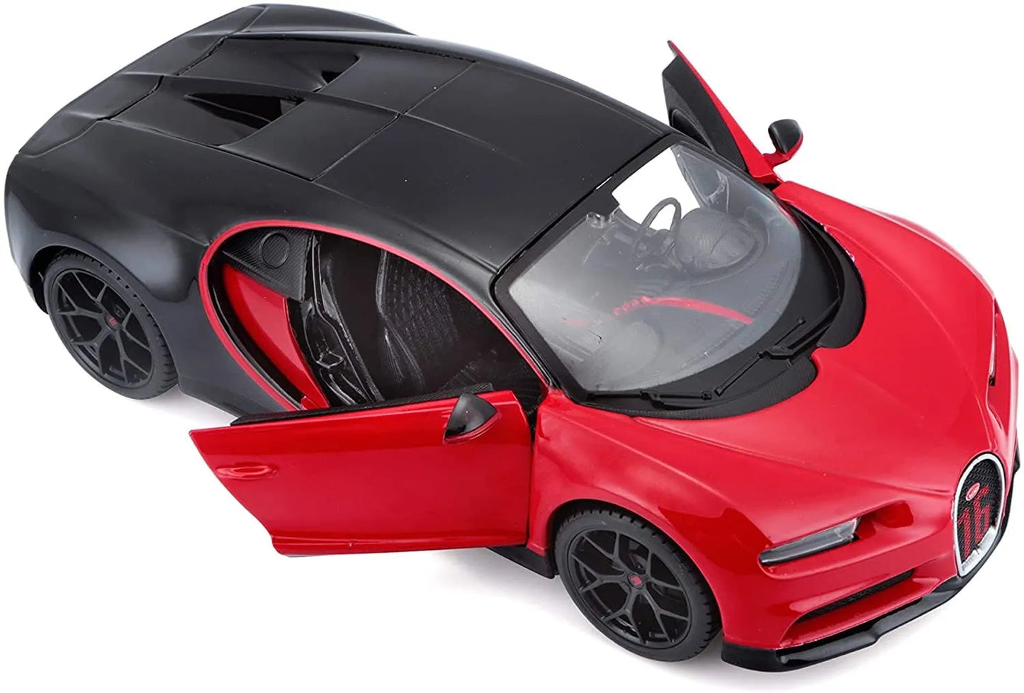Maisto Special Edition Bugatti Chiron Sport Red, Black