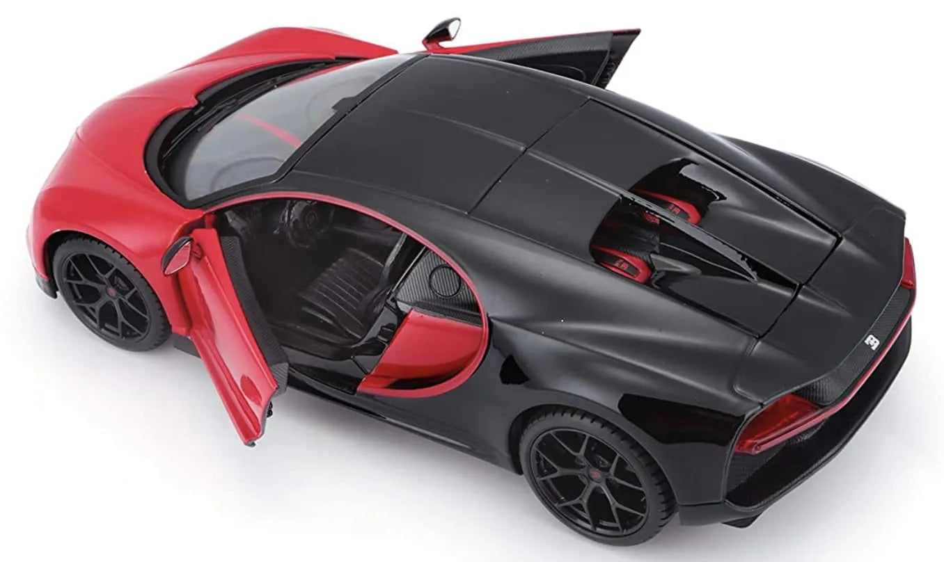 Maisto Special Edition Bugatti Chiron Sport Red, Black
