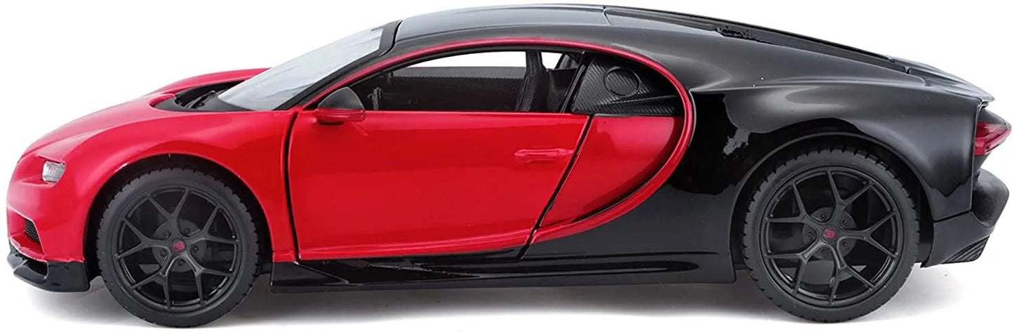 Maisto Special Edition Bugatti Chiron Sport Red, Black