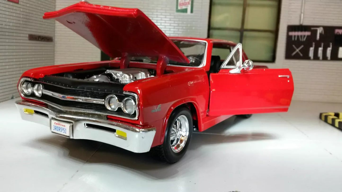 Maisto Special Edition Chevrolet Malibu SS 1965 Red