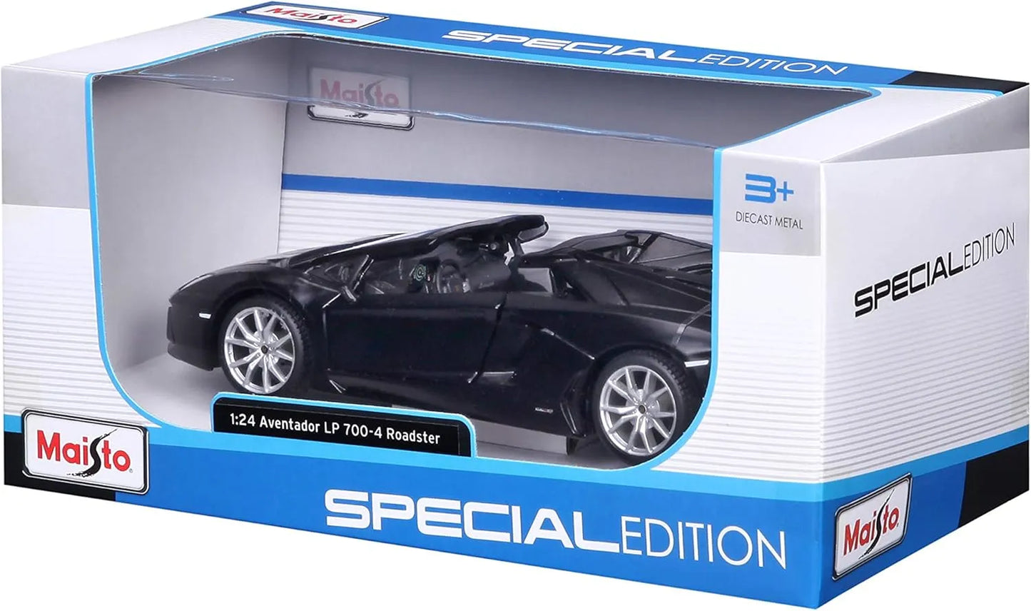 Maisto Special Edition Lamborghini Aventador LP 700-4 Roadster Black