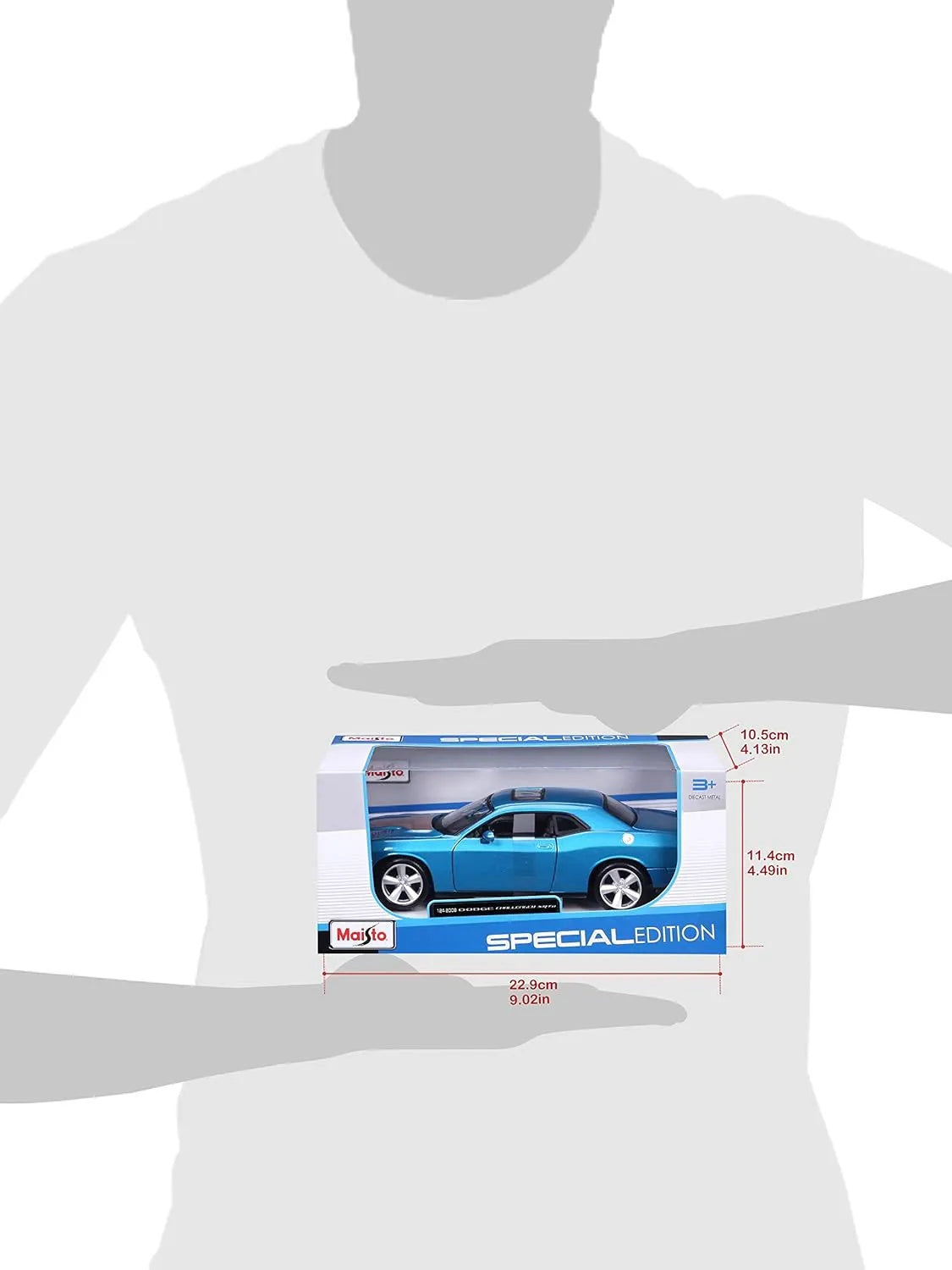 Maisto Special Edition Dodge Challenger SRT8 Blue