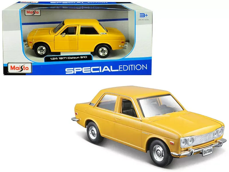 Maisto Special Edition Datsun 510 1971 Yellow