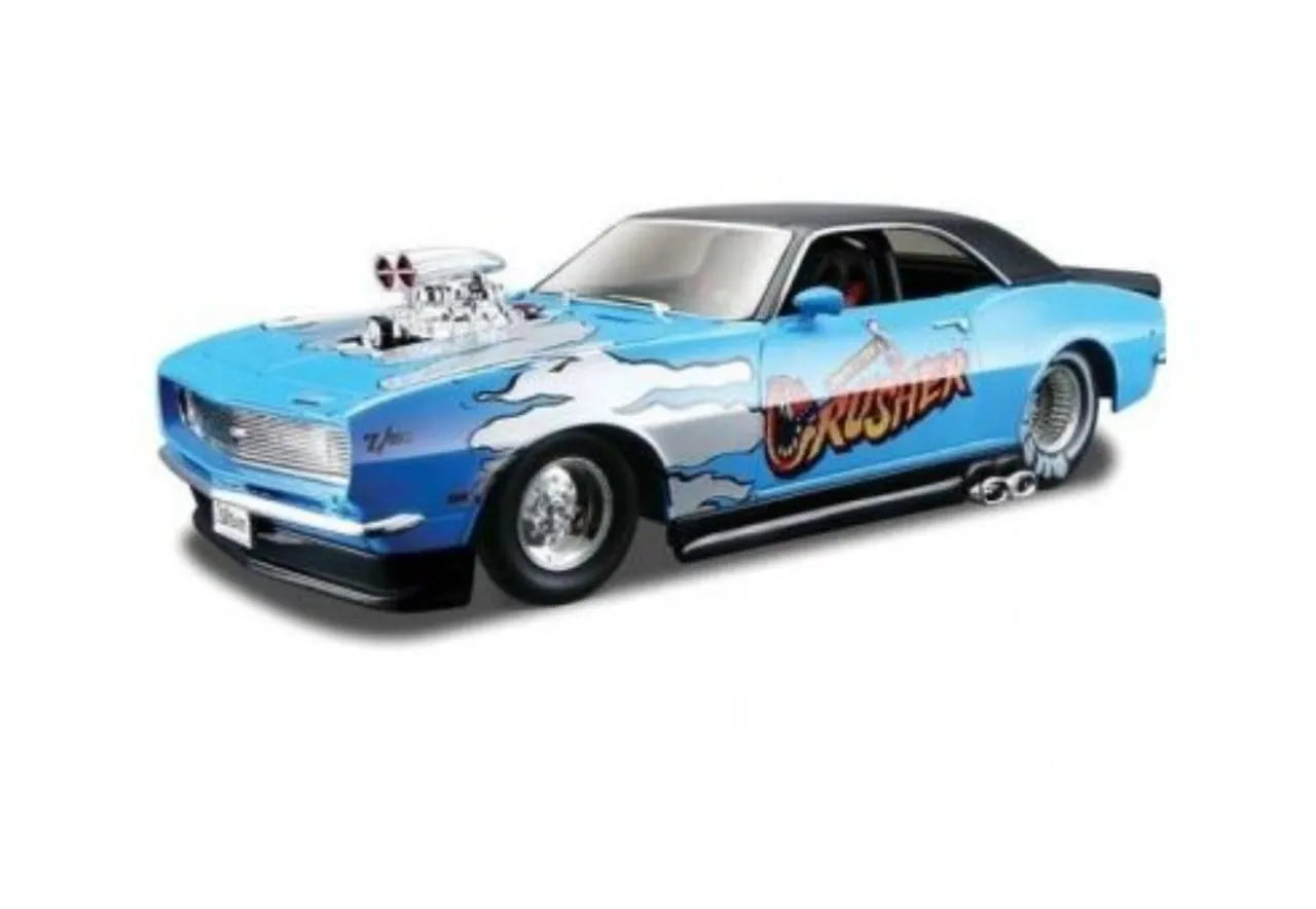 Maisto Special Edition Chevrolet Camaro Z/28 1968 Blue Custom Shop