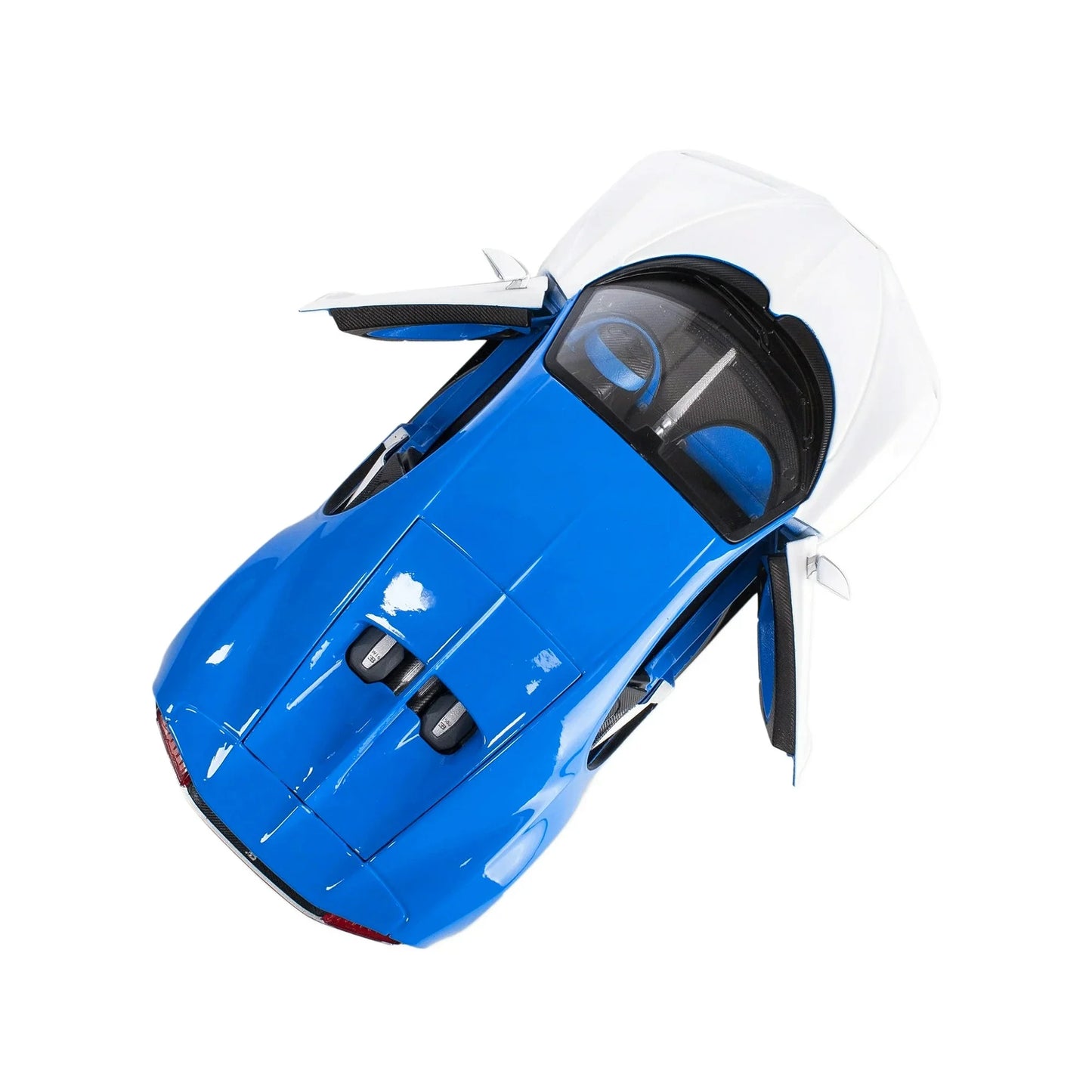 Maisto Special Edition Bugatti Chiron White, Blue