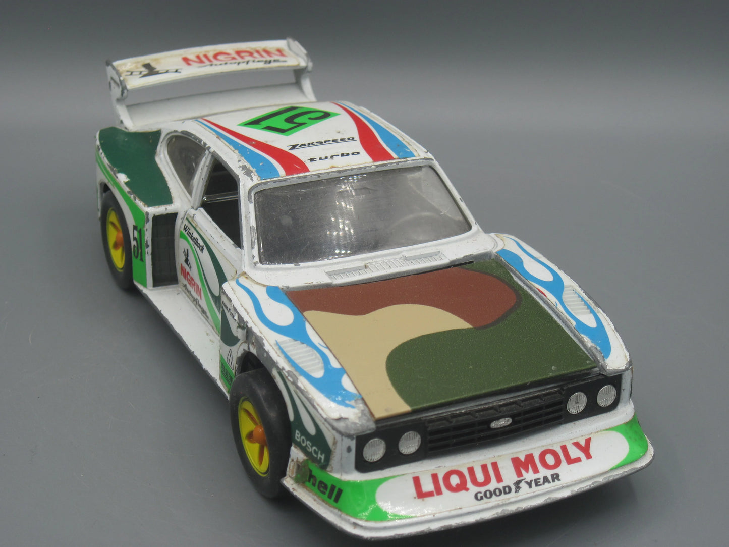 Bburago Ford Capri Turbo White & Green