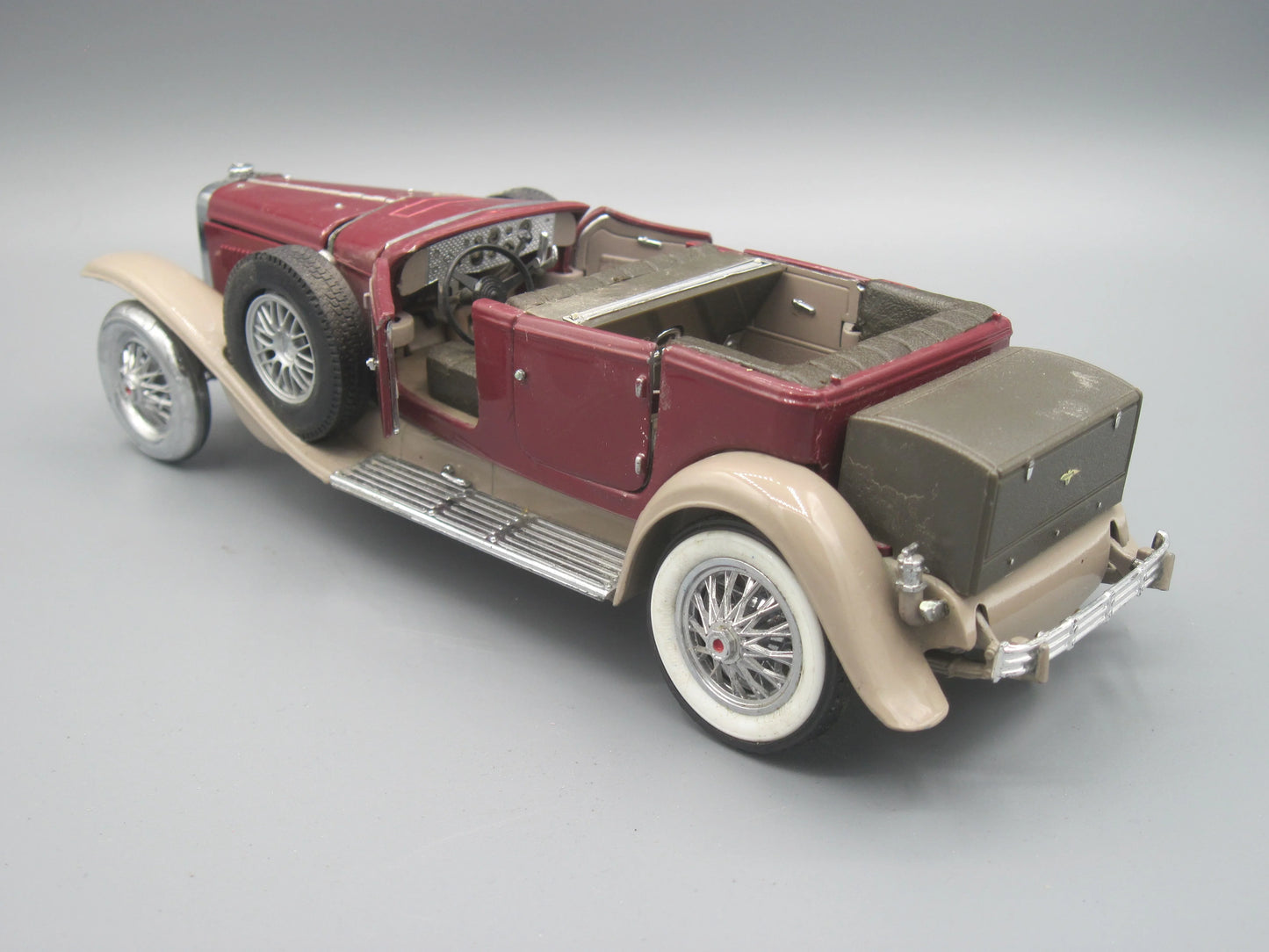 Franklin Mint Duesenberg J Derham Tourster 1930 Maroon