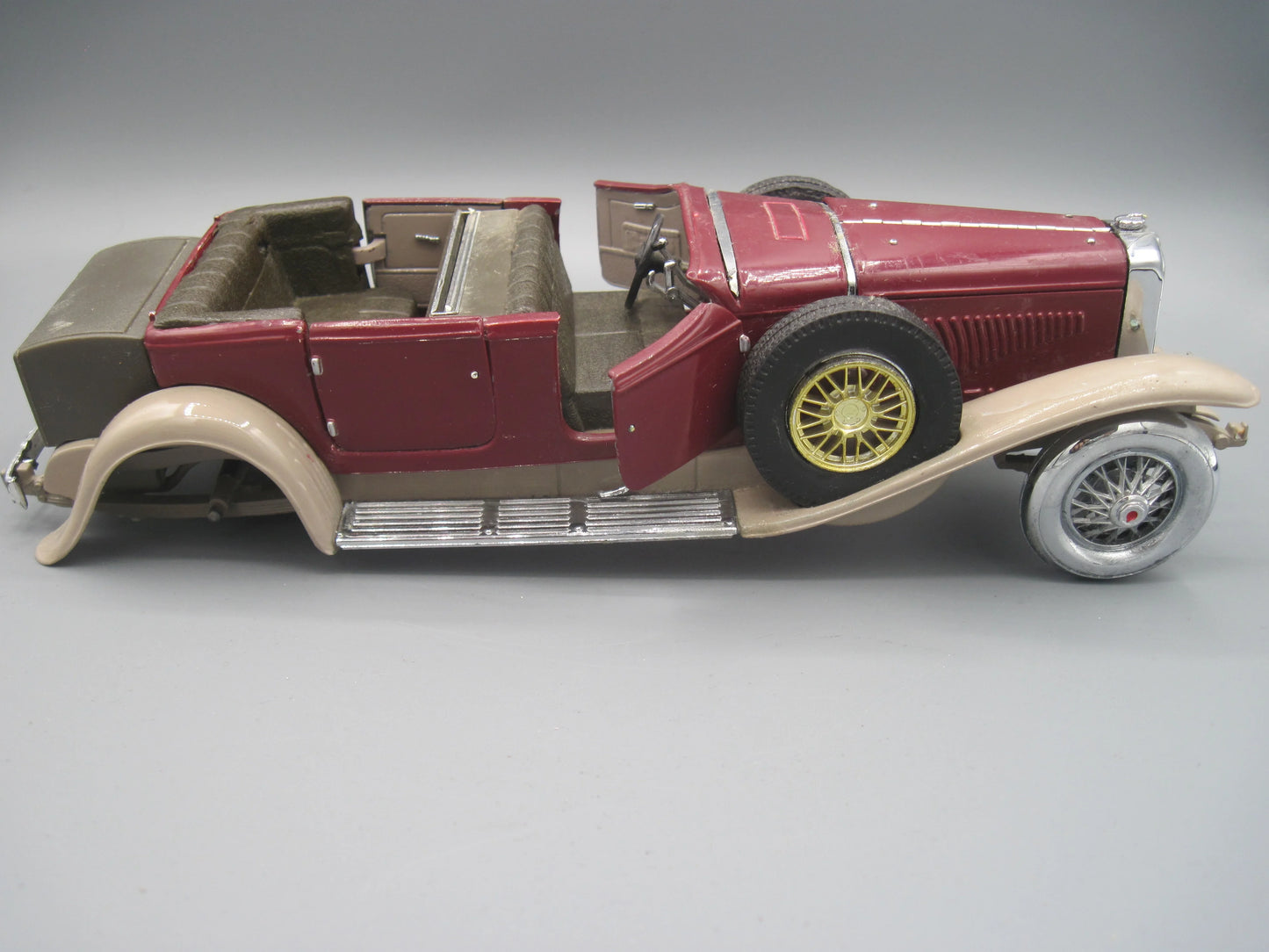 Franklin Mint Duesenberg J Derham Tourster 1930 Maroon