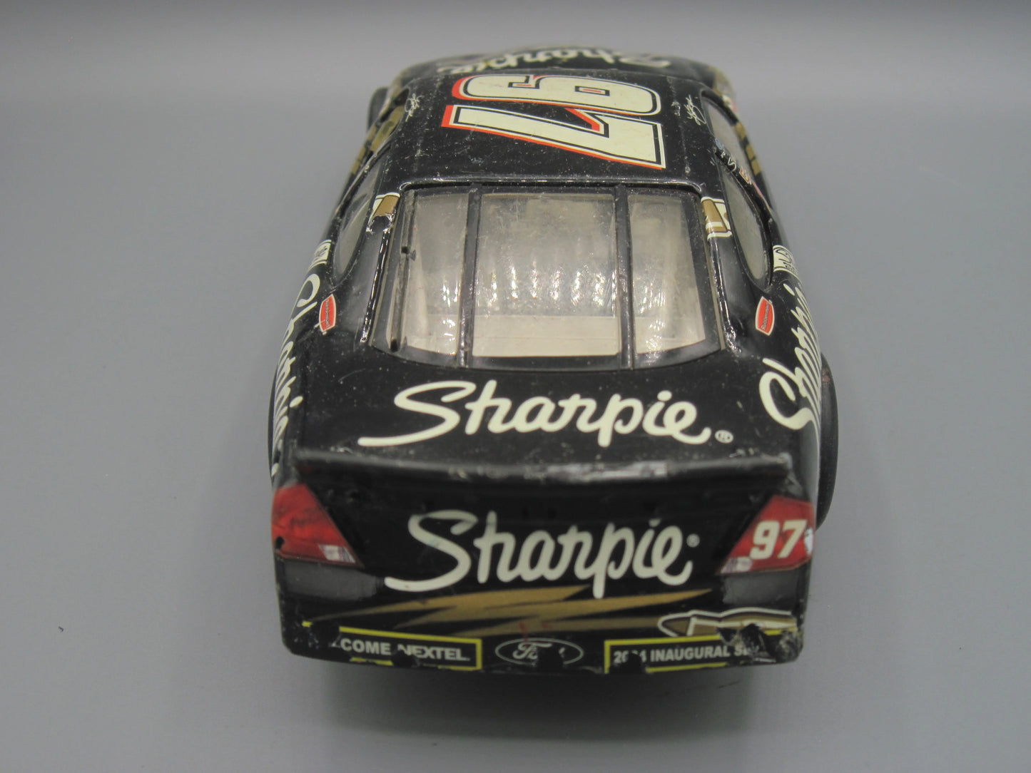 Hot Wheels Ford Taurus (NASCAR) 2003 Black & Gold Sharpie #97