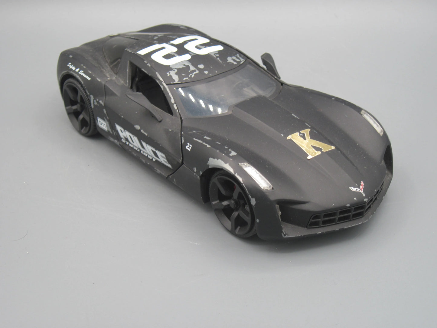 Jada Chevrolet Corvette Stingray Concept 2009 Black