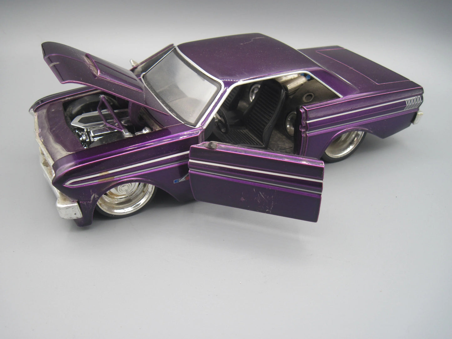 Jada Ford Falcon 1964 Purple Big Time Muscle
