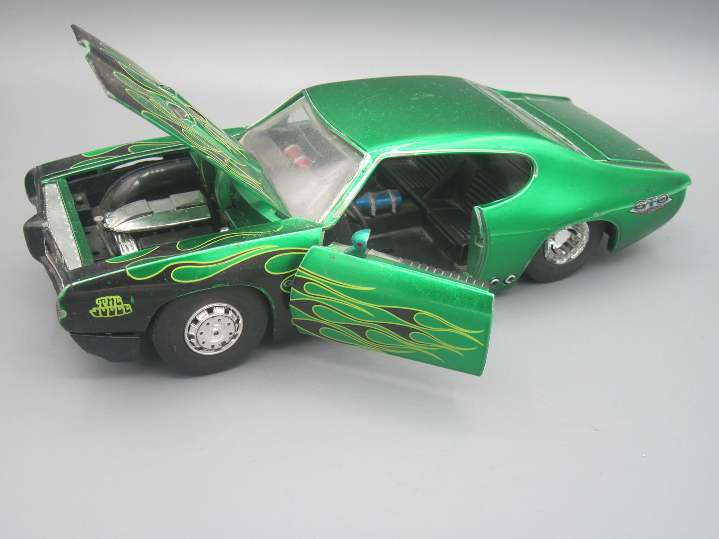 Jada Pontiac GTO Judge 1969 Green Big Time Muscle