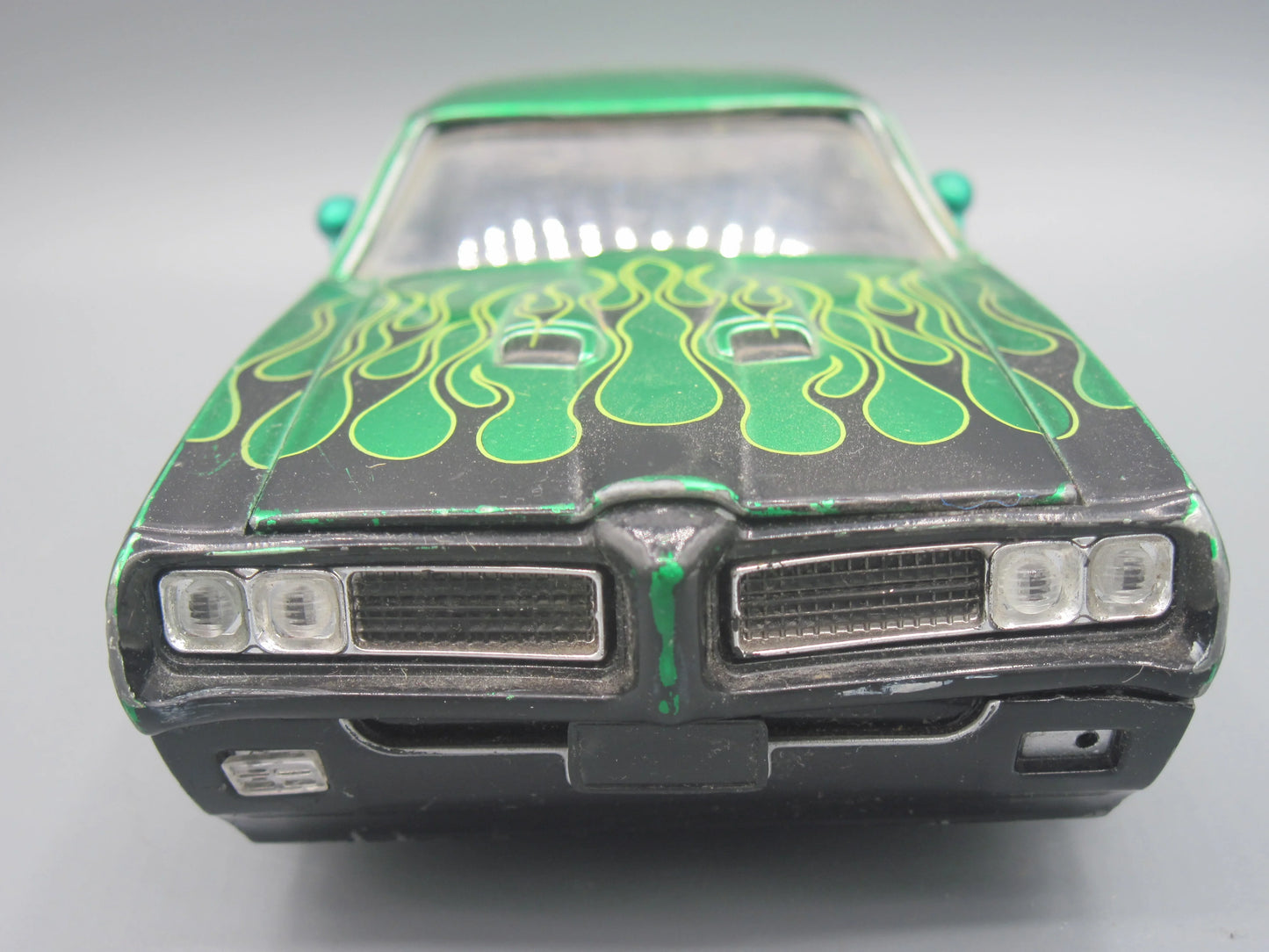 Jada Pontiac GTO Judge 1969 Green Big Time Muscle