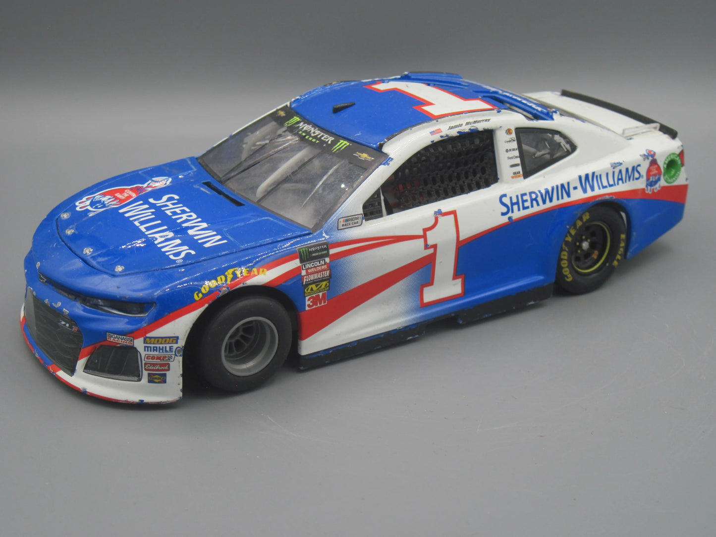 Lionel Chevrolet Nascar McMurray #1 Sherwin Williams Blue & White