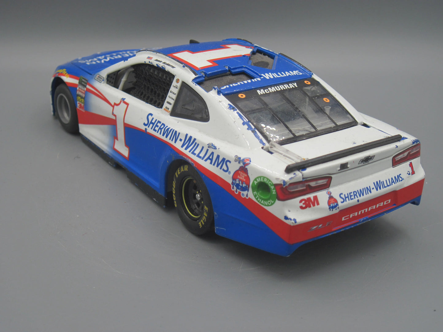Lionel Chevrolet Nascar McMurray #1 Sherwin Williams Blue & White