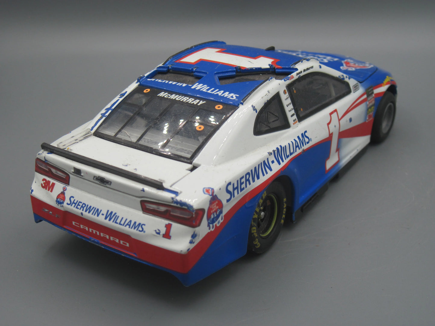 Lionel Chevrolet Nascar McMurray #1 Sherwin Williams Blue & White