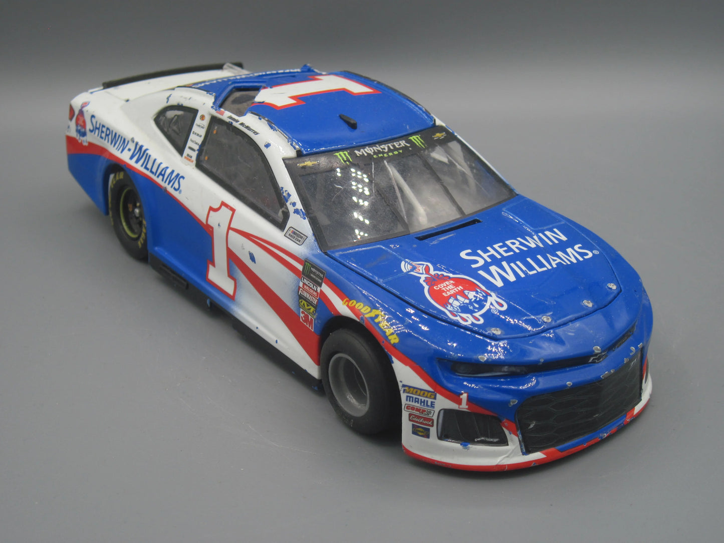 Lionel Chevrolet Nascar McMurray #1 Sherwin Williams Blue & White