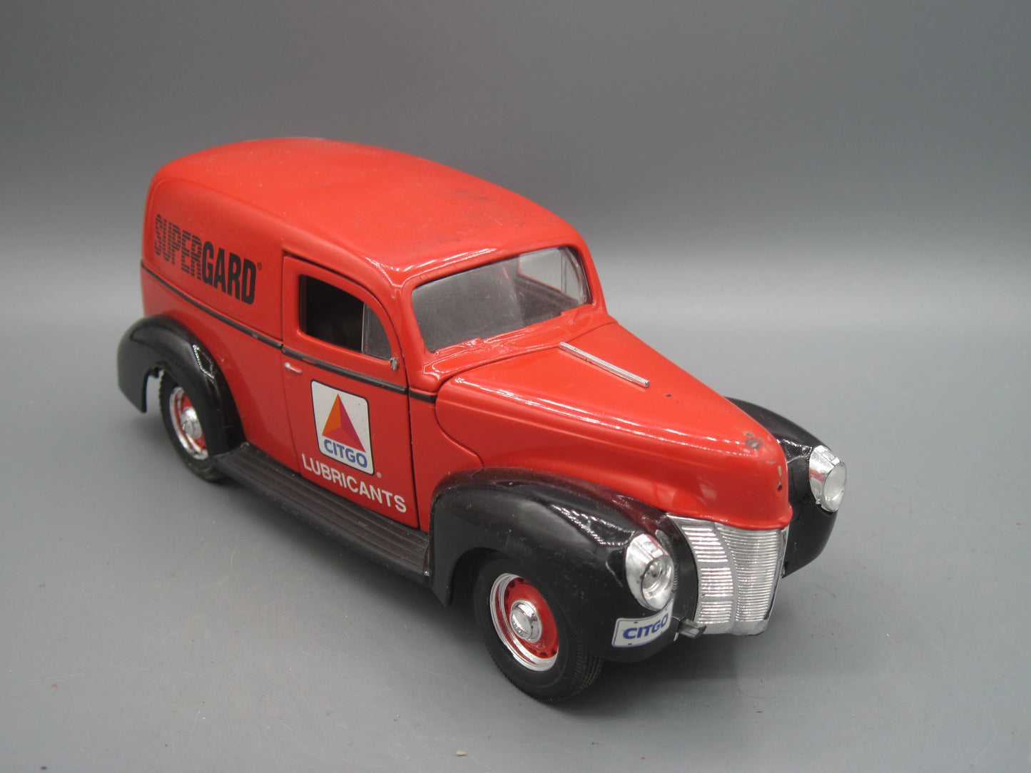 SpecCast Ford Sedan Delivery Van 1940 Red Citgo Lubricants and Supergard